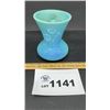 Image 2 : VAN BRIGGLE ART POTTERY TEAL BLUE FLARING RIM