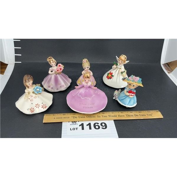 JOSEF ORIGINALS BIRTHSTONE GIRLS, SOAP DISH