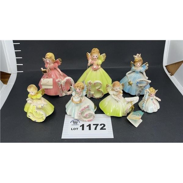 JOSEF ORIGINALS BIRTHDAY GIRLS FIGURES
