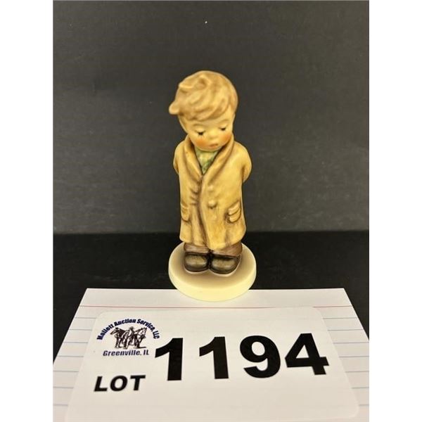 MJ HUMMEL GOEBEL FIGURINE - TO SHY TO SING - 845