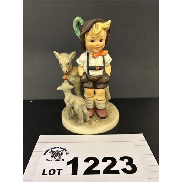 MJ HUMMEL GOEBEL FIGURINE - LITTLE GOAT HERDER -