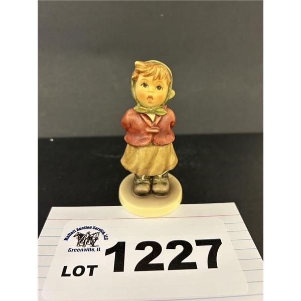 MJ HUMMEL GOEBEL FIGURINE - CLEAR AS A BELL - 2181