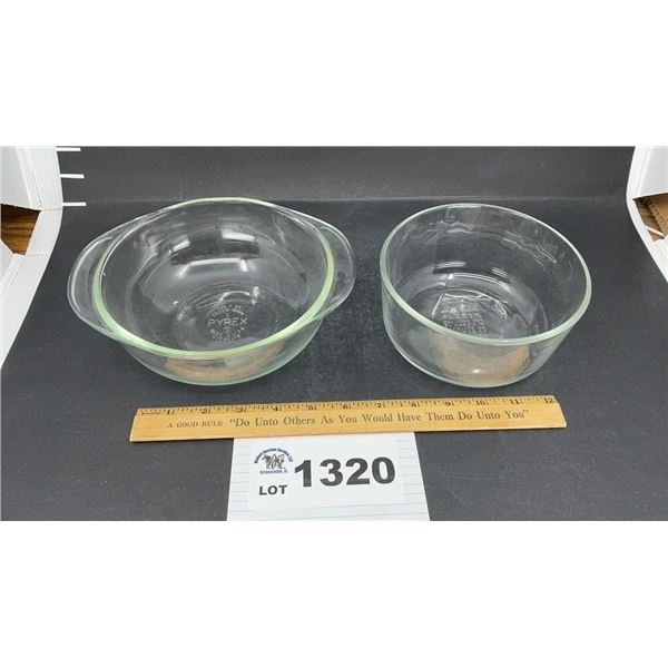 PYREX CASSEROLE DISH, BOWL