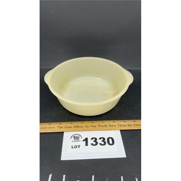 FIRE KING CASSEROLE DISH-no lid