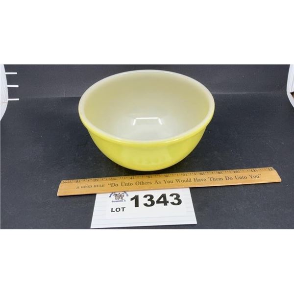 FIRE KING YELLOW BOWL