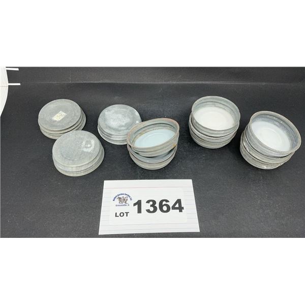 SMALL MOUTH ZINC LIDS 12