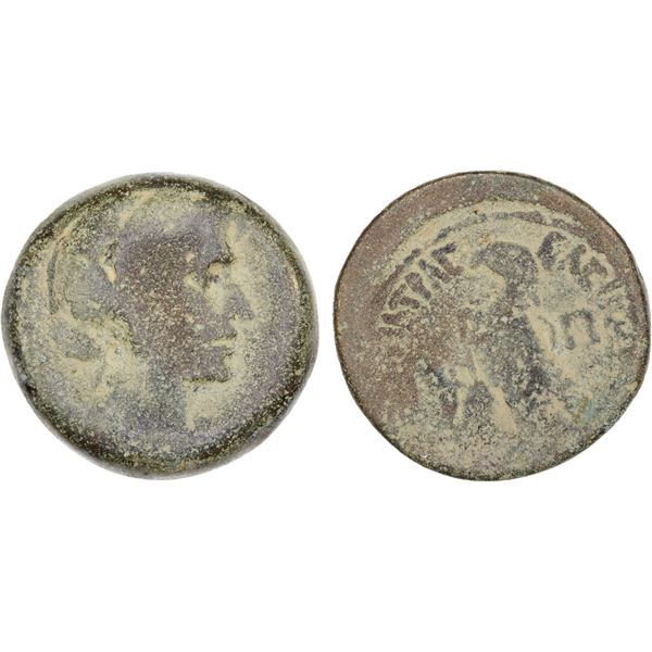 EGYPT (PTOLEMAIC): Cleopatra VII, 51-30 BC, AE 80 drachmai (17.96g), Alexandria, Fine