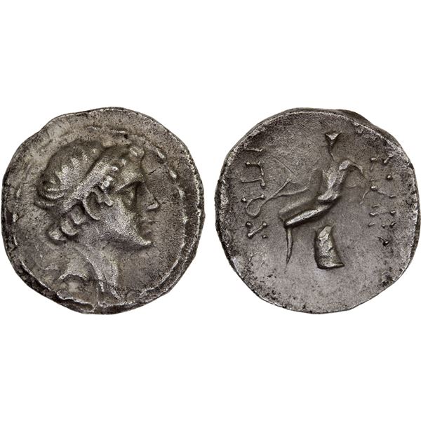 SELEUKID KINGDOM: Antiochos IV Epiphanes, 175-164 BC, AR drachm (3.92g), Uncertain Eastern Mint, Cho