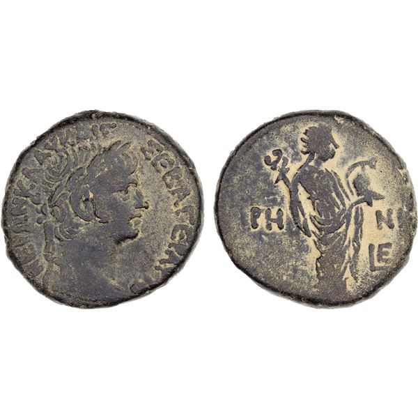 ROMAN PROVINCIAL: EGYPT: Nero, 54-68 AD, AE tetradrachm (13.56g), Alexandria, year 5 (58/9 AD), Fine