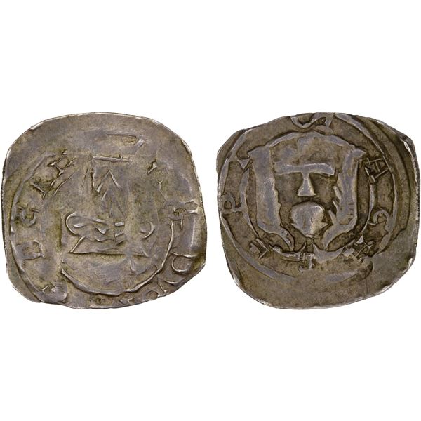 AUSTRIA: SALZBURG: Eberhard II von Regensberg, 1200-1246, AR friesacher pfennig (1.22g), ND, XF