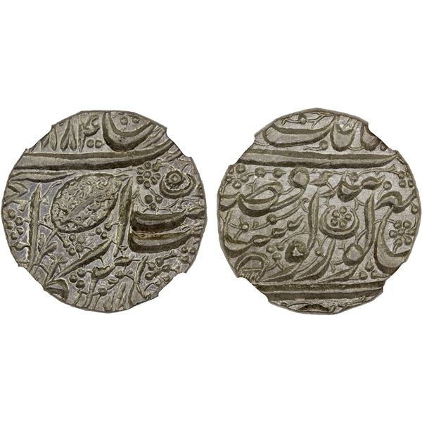 SIKH EMPIRE: AR rupee, Amritsar, VS1884, NGC graded MS64