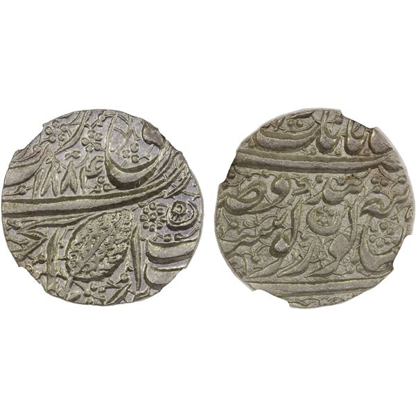 SIKH EMPIRE: AR rupee, Amritsar, VS1884, NGC graded MS62