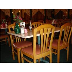 CAFÉ TABLE W/ CHAIRS