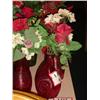 Image 2 : VASES W/ FAKE FLOWERS (CENTERPIECES)