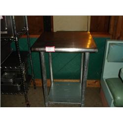 STAINLESS PREP TABLE