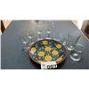 Image 1 : STEMWARE, SUNFLOWER PLATTER