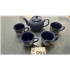 Image 1 : BLUE TEAPOT, 4 CUPS