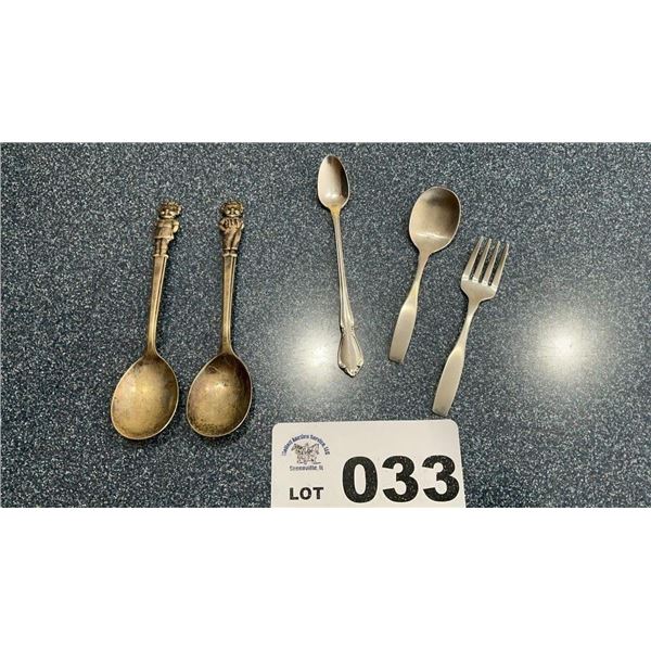 VINTAGE CAMPBELL SOUP SILVERWARE, CHILDS