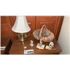 Image 1 : LAMP, BASKET, MINATURES