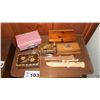 Image 1 : ASSORTMENT OF MUSIC BOXES, BOXES
