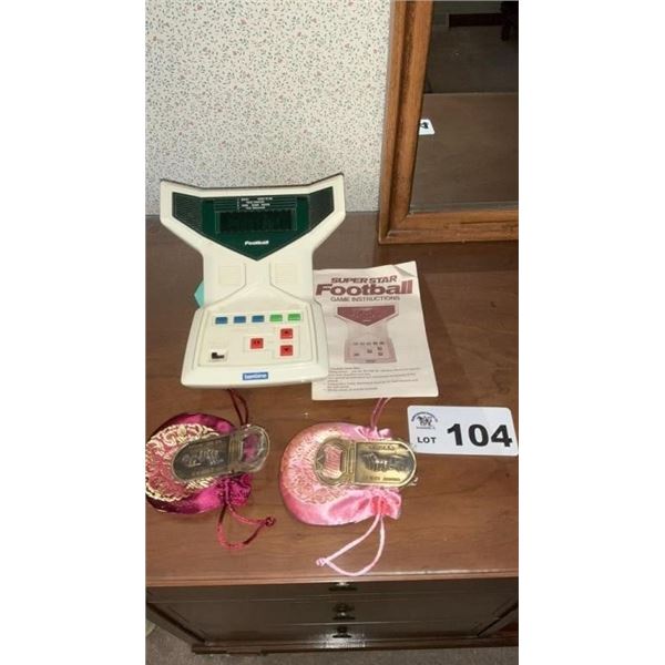 BOTTLE OPENERS, FOOTBALL VIDEO GAME