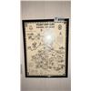 Image 1 : FRAMED MAP OF PHILMONT SCOUT RANCH