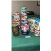Image 1 : ASSORTMENT OF TINS