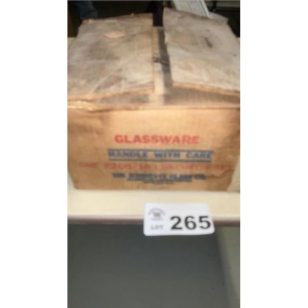 JEANETTE GLASS PCS IN ORIGINAL BOX