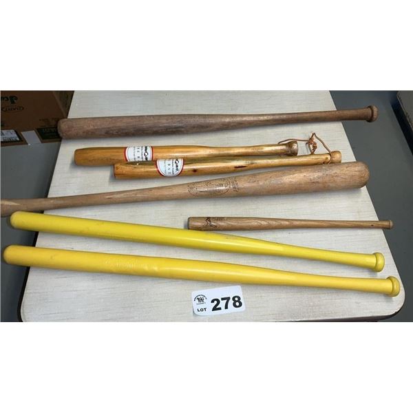 BASEBALL BATS, FIRE BATS