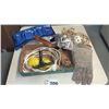 Image 1 : ROPE, NUT CRACKER, WELDING GLOVES, MISC