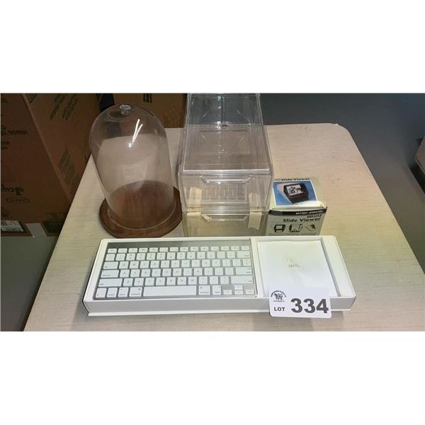 KEYBOARD, DOME, ORGANIZERS, SLIDE VIEWER