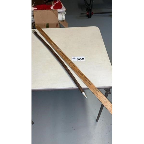 WALKING STICK, RULER