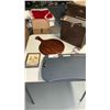 Image 1 : LAP DESK, RECORD CASE, PICTURE, CHARCUTERIE BOARD