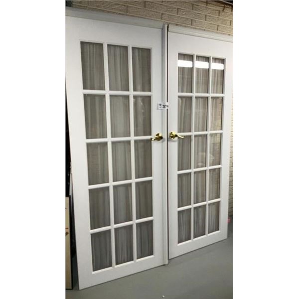 PR WOOD FRENCH DOORS 30 x 80