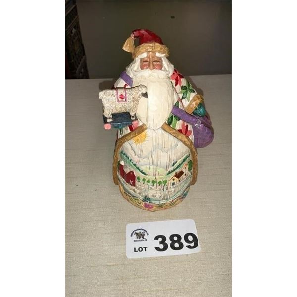 JIM SHORE OVER THE FEILDS WE GO