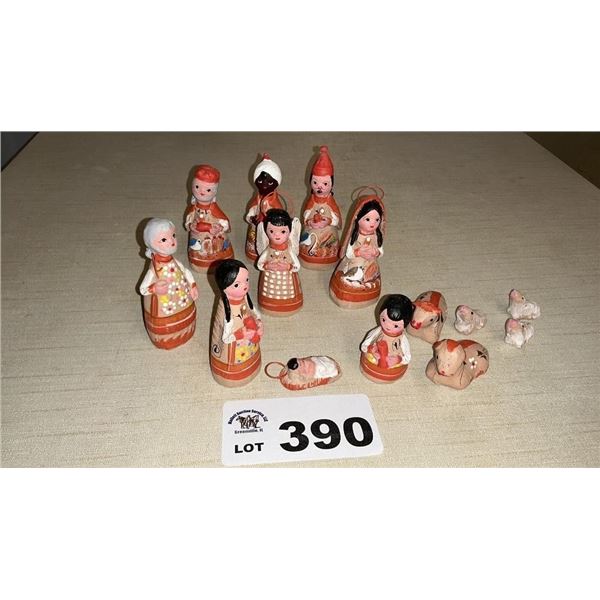 MEXICAN NATIVITY FIGURES