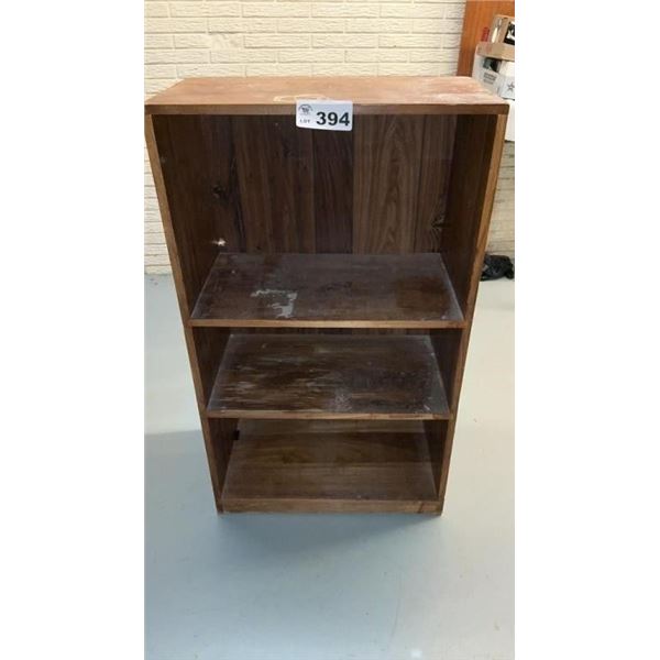 WOOD BOOKCASE 44 inches tall