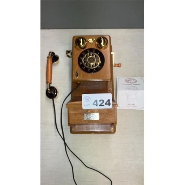 SPIRIT OF ST LOUIS COLLECTOR WALL PHONE