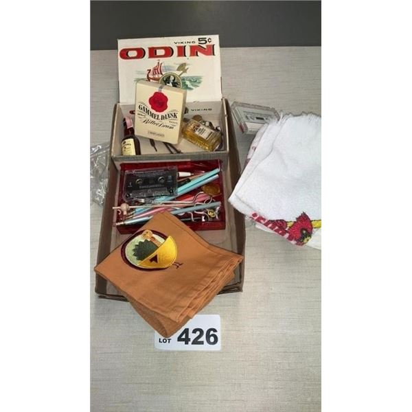 GOLF TOWELS, WHISTLE, PENCILS, FALL TOWELS