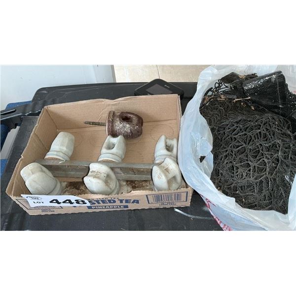 INSULATORS, BADMITTON NET