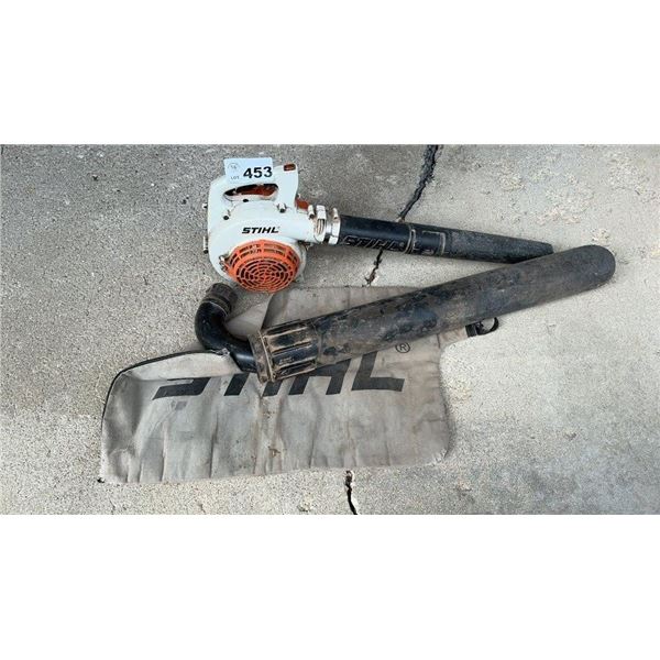 STIHL BLOWER SH55 w attachments