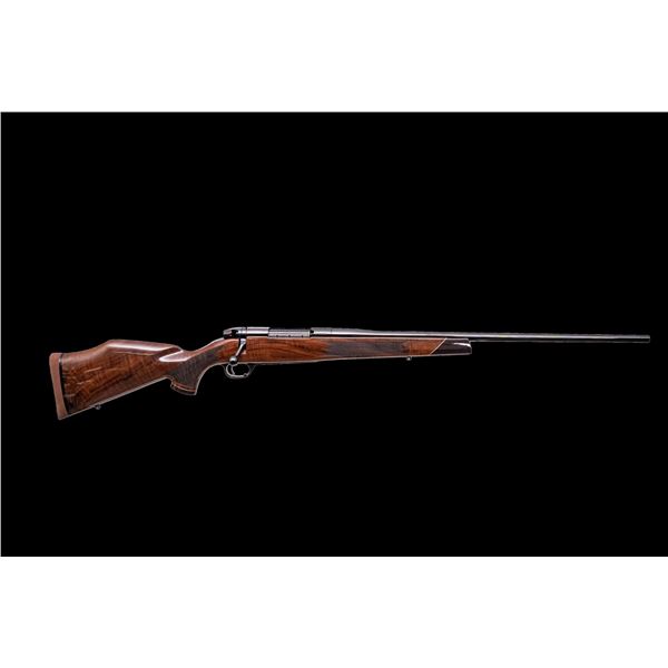 Dallas Safari Club 2024 Chapter Gun - Weatherby Mark V Deluxe 1 of 21 with an Engraved Floorplate