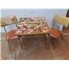 Image 1 : * Folding Card table and 2 Chairs