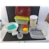 Image 1 : * Various Plastic Rubbermaid  and No Name Containers in Sterilite Tot.  Cannot Ship