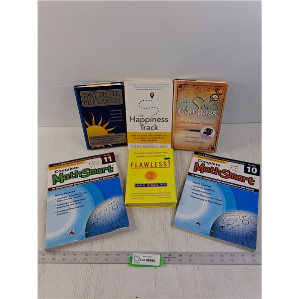 Personal wellness and 2 Math books