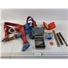 Image 1 : Safety harness, Trimmer Line and Various tools