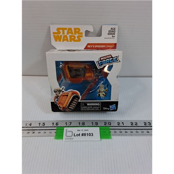 Star Wars - Micro Force - Rey's Speeder Figurine