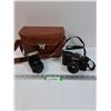Image 1 : MamiyaZM Vintage Camera w/ Flash & Carrying Bag