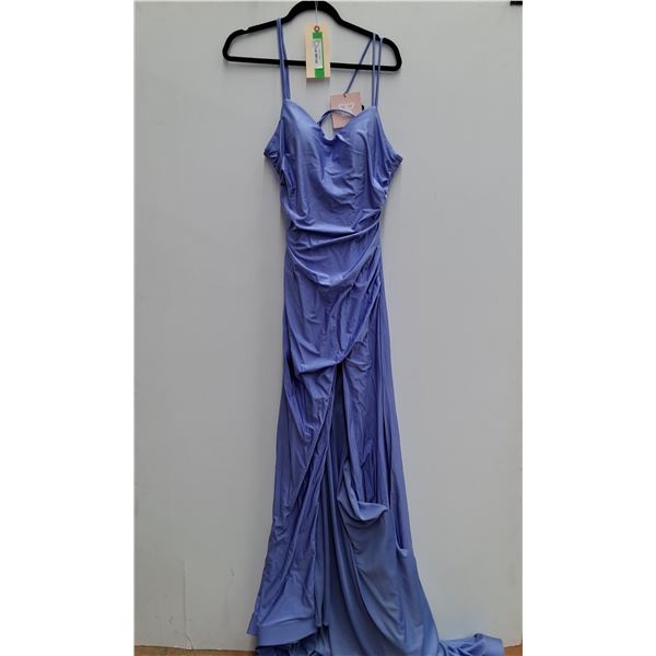 * Joelene Blue Prom Dress - Size 10