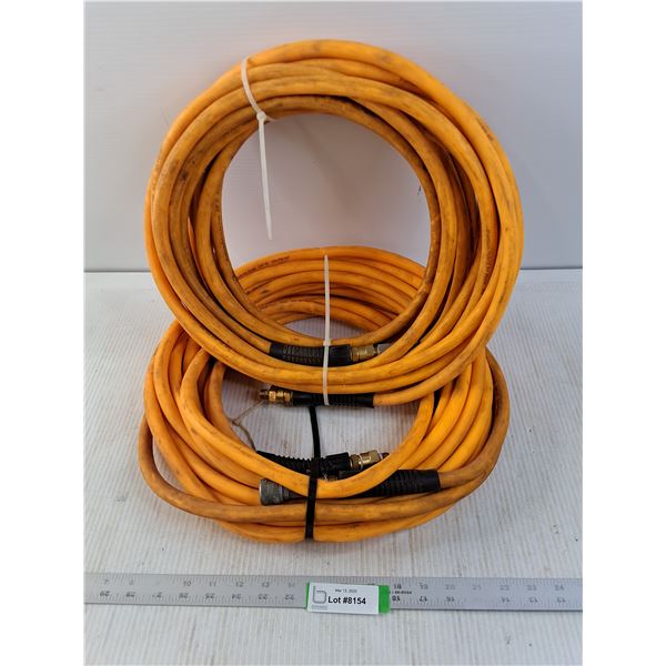 2 - 3/8" 300psi Air Hoses